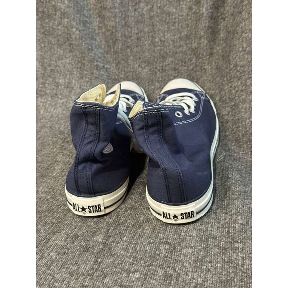 Converse Chuck Taylor All Star High Top Navy Canvas Shoes – Men’s Size 13 - Picture 5 of 7